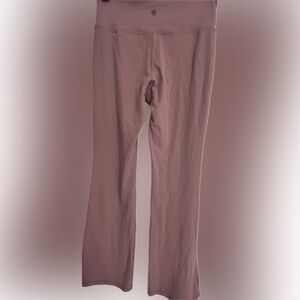ATHLETA GIRL HIGH RISE CHIT CHAT FLARE PANT.    VELVET DUST